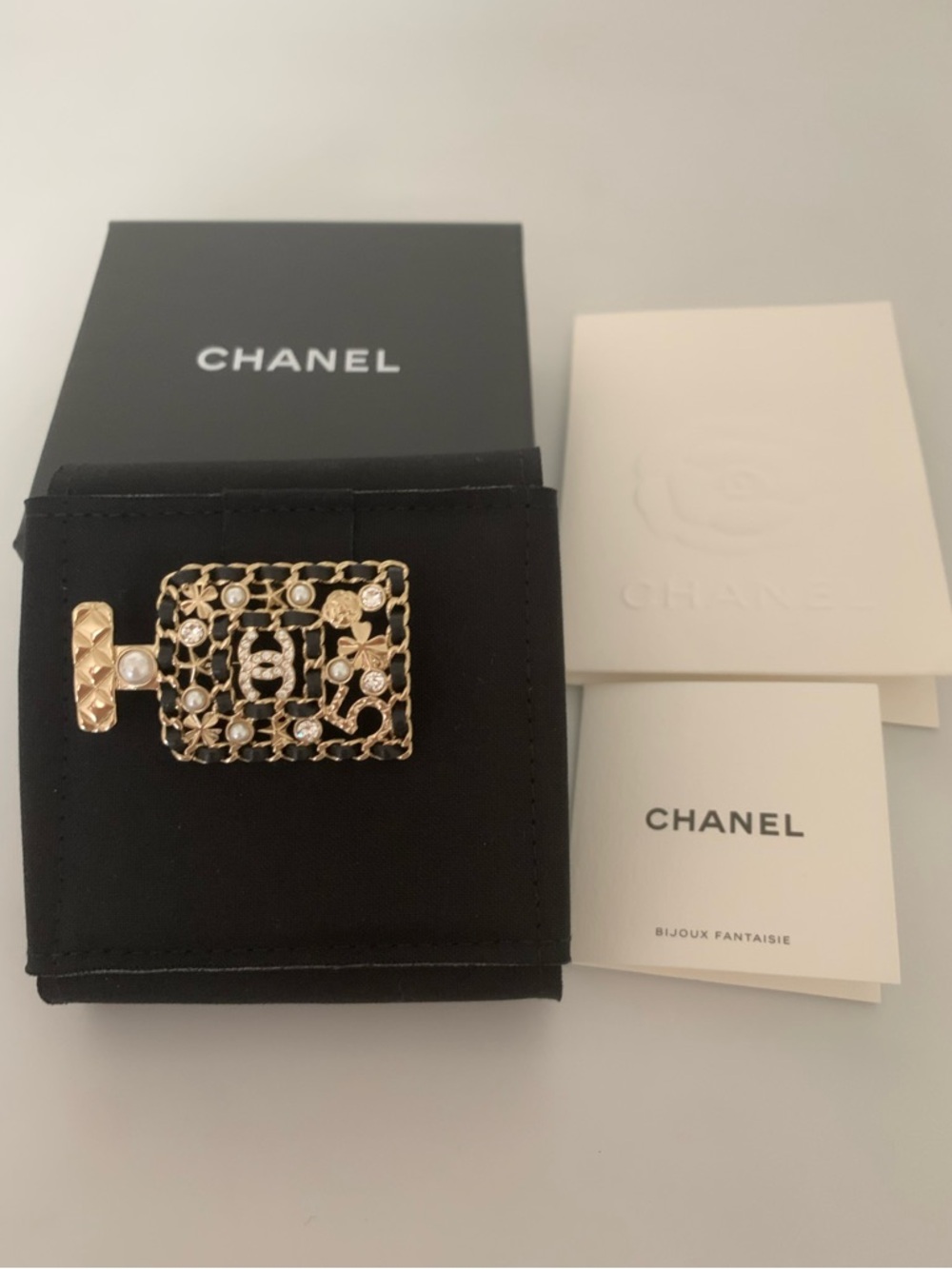 Chanel Perfume Bottle Brooch